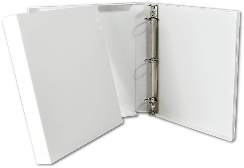 Unikeep 3 Ring Binder - Clear - Case View Binder - 1.5 Inch Spine - Metal Rings - with Clear Outer Overlay - 3 Pack of Binders - Image 4